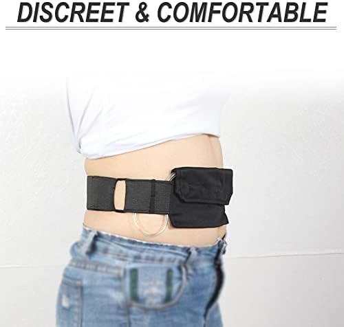Hola Health G-tube holder band showcasing stretchable cotton spandex fabric texture