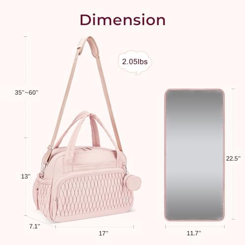 Telena crossbody diaper bag with matching portable changing pad and pacifier case