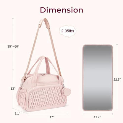 Interior view of Telena hospital bag with baby essentials