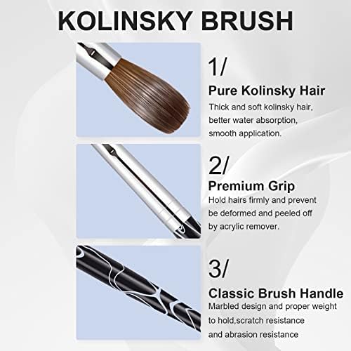 Shine Chance nail brush with protective cap for storage