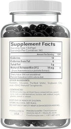 Clear Formulas algae based antioxidant bottle side view