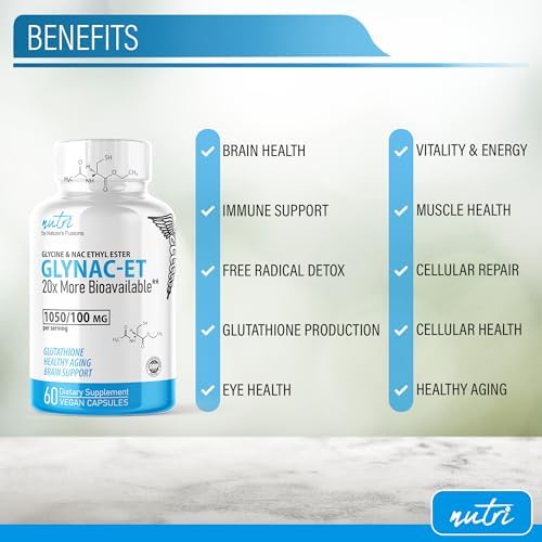 Nature's Fusions GlyNAC-ET N-Acetyl Cysteine Ethyl Ester ingredient details