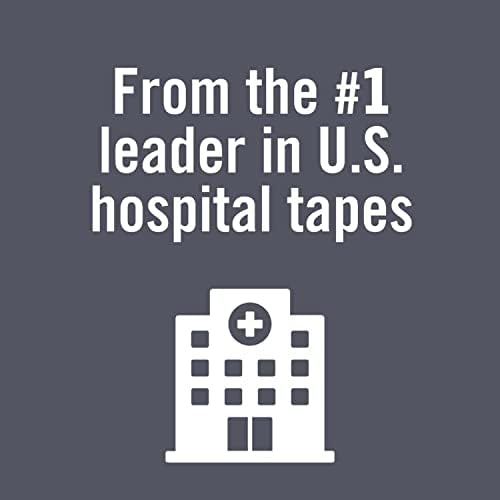 Hypoallergenic breathable first aid tape roll side perspective view