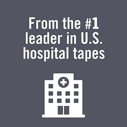 Hypoallergenic breathable first aid tape roll side perspective view