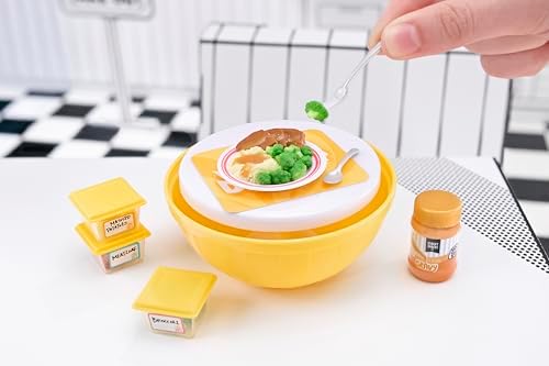 Full collection overview showcasing the eight different diner food replicas available in Series 4