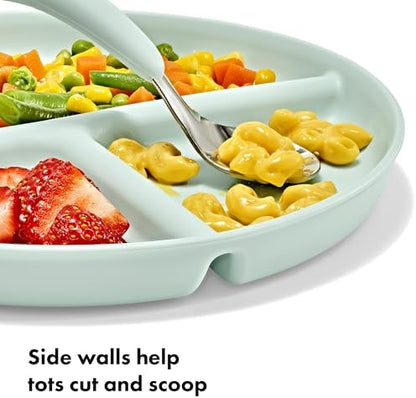 Three pack OXO Tot divided plates for babies