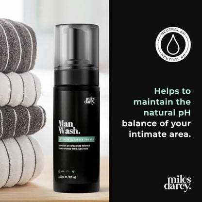 Miles Darcy tea tree oil body and ball wash for chafing control