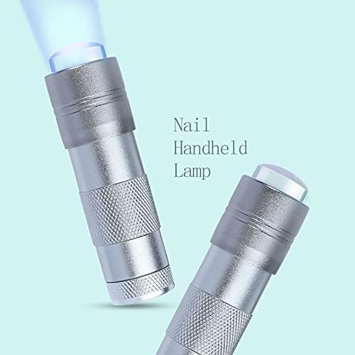 Portable 12 LED nail curing light for home use