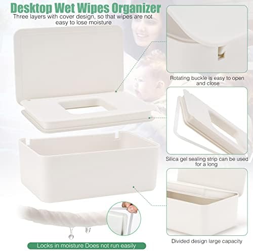 Wenvastree refillable plastic wipe dispenser box