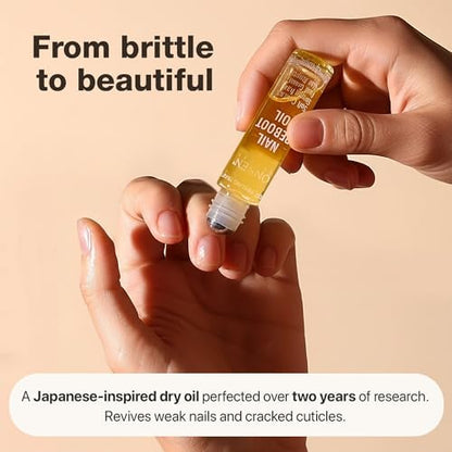 Onsen Secret nail treatment bottle showing 10ml size