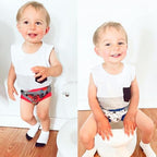 Absorbent multi layer lining view of BIG ELEPHANT potty training pants
