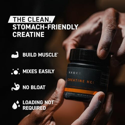 Kaged Creatine HCl nutritional information label