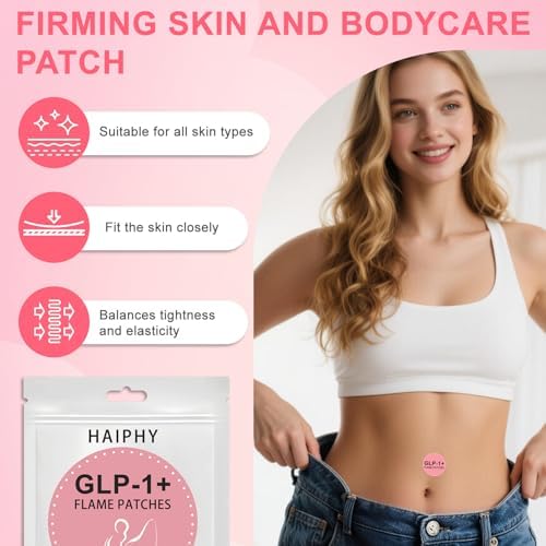 Haiphy GLP-1 wellness patches pack showing 30 count
