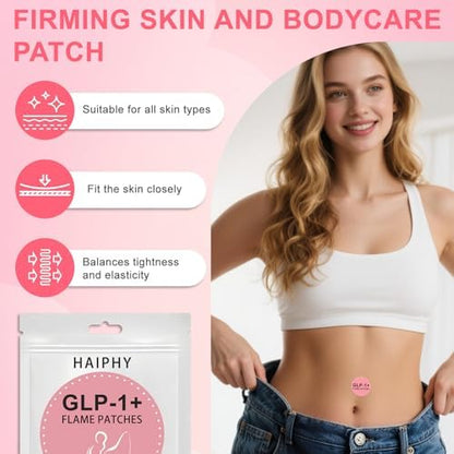Haiphy GLP-1 wellness patches pack showing 30 count