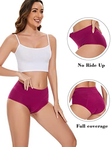 POKARLA leakproof period underwear highlighting the thick four-layer absorbent crotch region for heavy flow protection