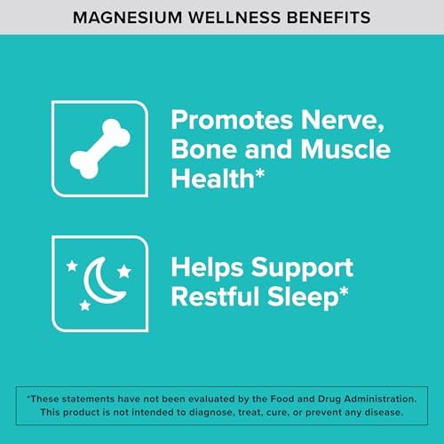 Qunol chelated magnesium glycinate capsules for bone health