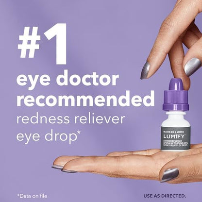 Authentic USA imported Lumify eye drops package for Indian customers