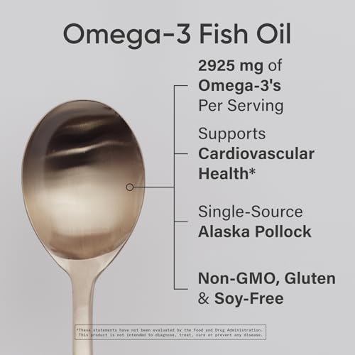 Wild caught Alaska pollock omega 3 liquid supplement serving size information
