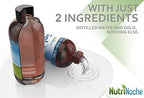 NutriNoche 8 fluid ounce liquid supplement bottle angle view