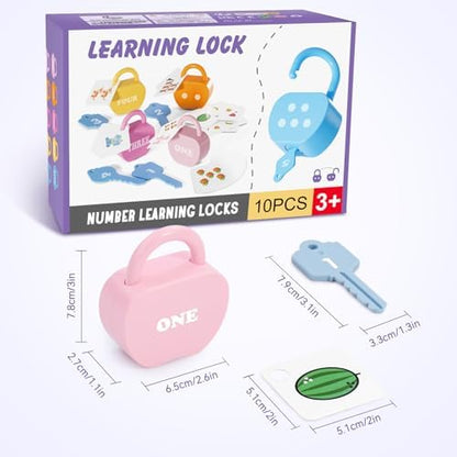 Kindergarten classroom learning activities set showing self correcting cause and effect toys