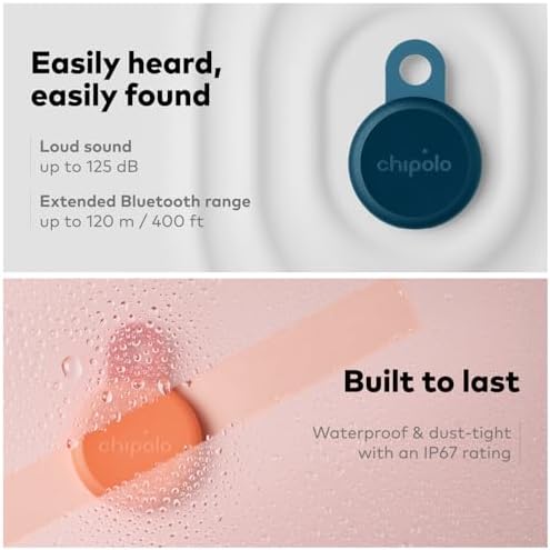Rechargeable global tracking device placed flat next to a travel wallet and passport.