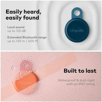 Rechargeable global tracking device placed flat next to a travel wallet and passport.