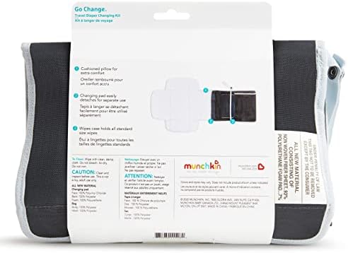 Munchkin Go Change kit showing internal padded headrest