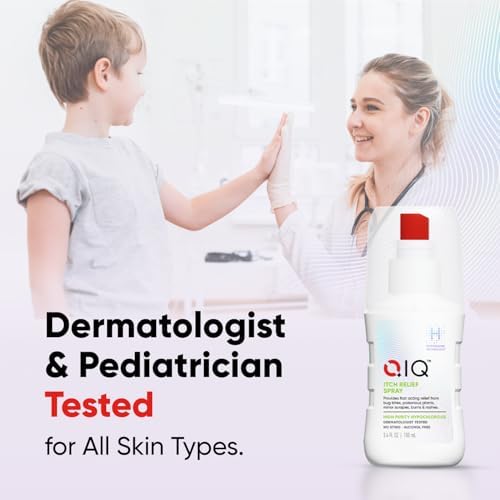 QIQ steroid free and alcohol free first aid spray for minor burns and scrapes