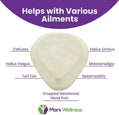 USA imported MARS Wellness orthopedic pads for Morton's neuroma relief.
