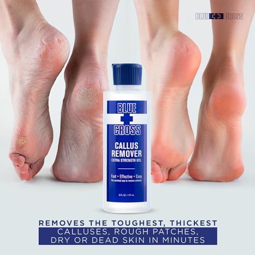 Blue Cross professional nail care gel for at home foot maintenance