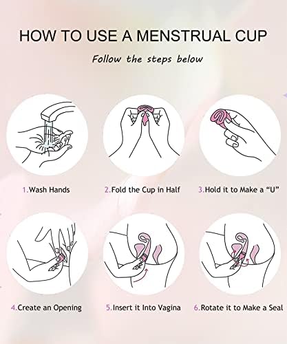 Full contents of the Ginalaia menstrual kit including instruction manual and storage accessories.