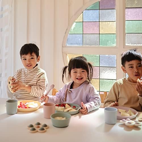 Mushie kids cutlery set made in Denmark packaging