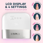 SUNUV SUN3 48W nail lamp interior with 39 LED beads