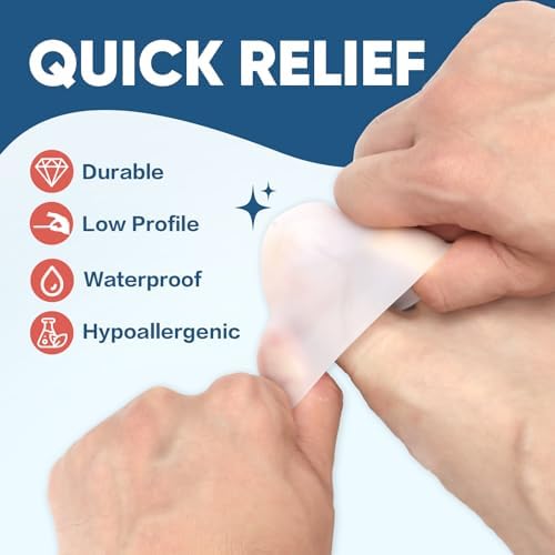 Oakdolche twenty piece foot care kit highlighting ten toe caps and ten bunion guards