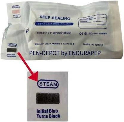 Endurapep Classic 10 Pack research pen cartridges front view sterile packaging