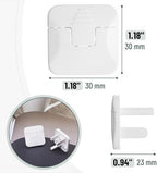 Close up of Bates Choice 3 prong outlet cover