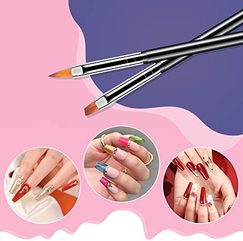 Premium synthetic bristles on the Artdone small detail brushes illustrating precision quality.