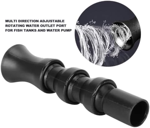 Topincn fish tank filter outflow nozzle texture detail