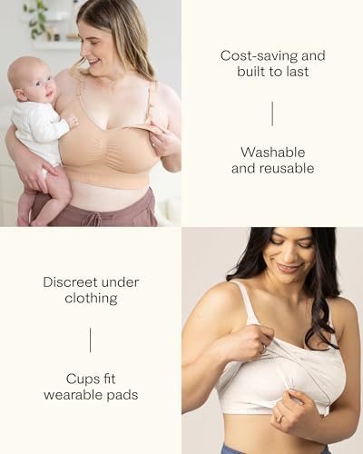 Waterproof wet bag for storing Kindred Bravely nursing pads