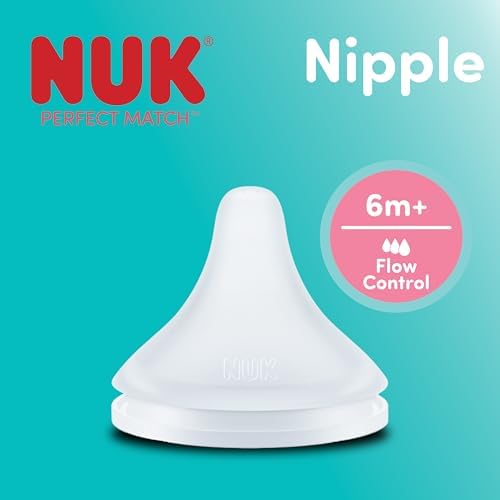 Clear medical grade silicone baby bottle nipple optimized for fast liquid flow.
