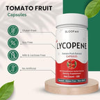 Bloofah tomato fruit extract supplement bottle side angle