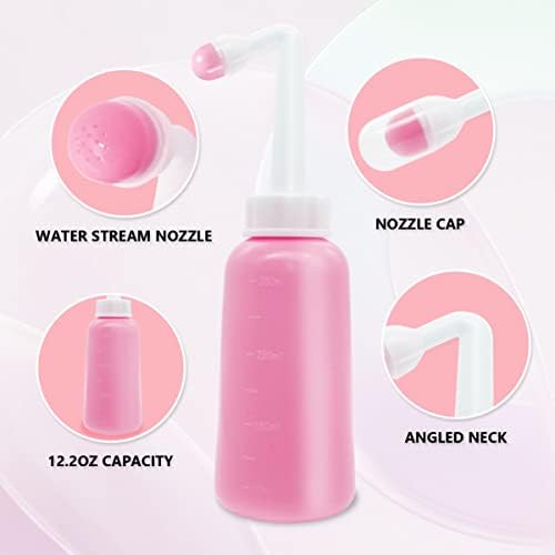 Showvigor 12 Ounce perineal bottle with angled nozzle extended