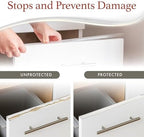 Pack of 4 Cabinet Hero Slimline edge guards for kitchen use