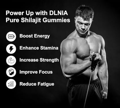 DLNIA premium ayurvedic blend supplement highlighting forty-gram equivalent high strength extract