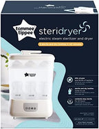 Tommee Tippee brand electric sterilizer dryer with digital control buttons
