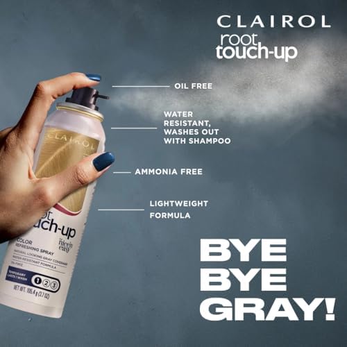 Clairol Root Touch-Up spray packaging for USA imported hair care