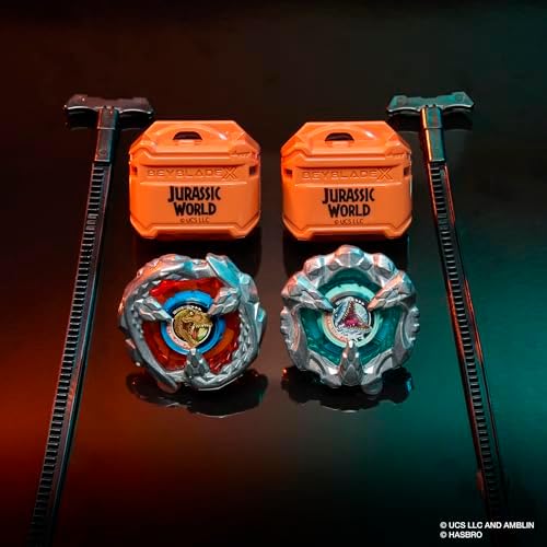 Beyblade X Jurassic World multipack two launchers included