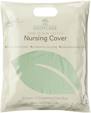 Kiddycare nursing cover back strap detail for secure fit