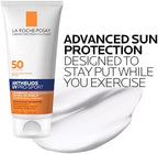 No-drip sport sunscreen that does not run into eyes during exercise