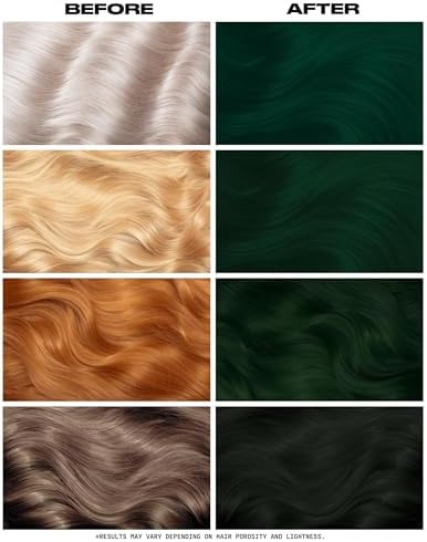 Lunar Tides vegan and cruelty free semi permanent hair color formula label details